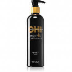 CHI Argan Oil Shampoo sampon hranitor pentru păr uscat și deteriorat 340 ml