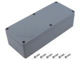 Carcasă universală ABS gri deschis 80mm x 195mm x 55mm