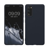 Husa Kwmobile pentru Samsung Galaxy S20 FE, Albastru inchis, Silicon, KWM0000121L059C, Carcasa