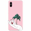 Husa silicon pentru Xiaomi Mi 8 Pro, Palm Tree