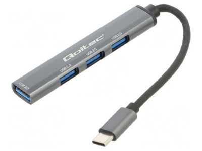 Hub USB 4 Porturi USB A și C foto