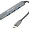 Hub USB 4 Porturi USB A și C