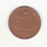 Danemarca 50 ore 1989 - Margrethe II, Europa, Bronz