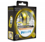Bec Philips H7 12V 55W Colorvision Galben +60% Set 2 Buc 12972CVPYS2