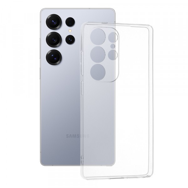 Husa pentru Samsung Galaxy S25 Ultra S938, Techsuit, Clear, Transparenta