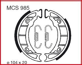 SABOTI FRANA SPATE PIAGGIO FREE MCS985