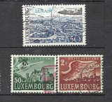 LUXEMBURG 1946/1968 &ndash; POSTA AERIANA VEDERI, timbre stampilate, SD235, Stampilat