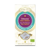 Ceai face the moment - trandafiri si hibiscus bio 10dz x 2g 20g Hari Tea