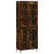 Dulap inalt, stejar fumuriu, 69,5x34x180, lemn compozit