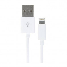 Cablu de date Kit IP5USBDATWHKT Apple Lightning - USB alb foto