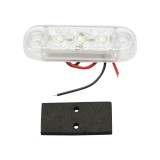 Lampa laterala LED alba 12-24V Breckner Germany FR 0171 W