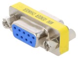Adaptor D-Sub 9-Pin Femelă-Femelă
