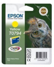 Consumabil Epson Consumabil cartus cerneala Yellow T0794 Claria Photographic Ink foto
