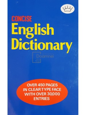R. F. Patterson - Concise english dictionary (Editia: 1990) foto