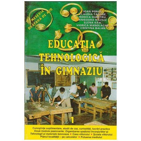 colectiv - Educatia tehnologica in gimnaziu - 103606