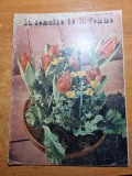 revista saptamana femeii 23 martie 1946 - limba franceza,moda,machiaj,retete