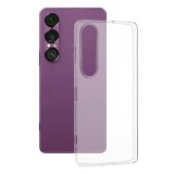 Husa Sony Xperia 1 VII Techsuit Clear Silicone, transparenta