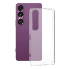 Husa Sony Xperia 1 VII Techsuit Clear Silicone, transparenta foto