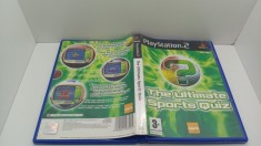 Joc PS2 The Ultimate Sports Quiz (ID 000240)