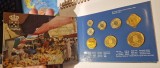 Set Monede Antilele Olandeze, Netherlands Antilles, 1991, 7 monede, 1 jeton