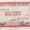 Bolivia 100 Peso bolivianos 1962 - ( Milton Paz &amp; G&oacute;mez Garc&iacute;a-N3752584) P-163