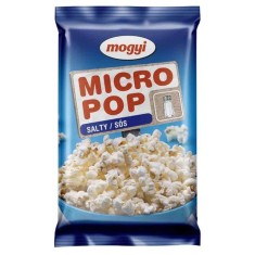 Micro Pop Mogyi, Sare, 100 g, Popcorn pentru Cuptorul cu Microunde Mogyi, Mogyi Micro Popcorn, Popcorn pentru Microunde cu Sare, Popcorn cu Sare, Popc foto