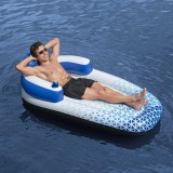 Cumpara ieftin Bestway Șezlong plutitor Hydro-Force, albastru, 183x97 cm