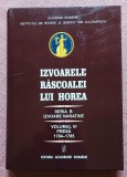 Izvoarele Rascoalei lui Horea, Seria B. Izvoare narative, vol. VI. Presa. 1784-1785. Editura Academiei Romane, 2023 - Costin Fenesan
