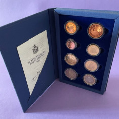 SAN MARINO 2009 - Set Euro monetarie - PROOF - cutie / certificat