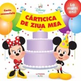 Disney Bebe. Carticica de ziua mea. Carte senzoriala - Litera