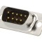 Conector D-Sub 9 PIN tată, aurit