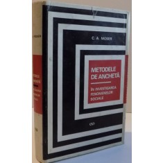 METODELE DE ANCHETA IN INVESTIGAREA FENOMENELOR SOCIALE , 1967