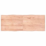 vidaXL Blat masă, 160x60x(2-4) cm, maro, lemn tratat contur organic 363972