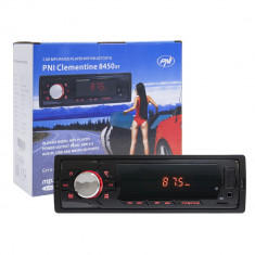 Aproape nou: Radio MP3 player auto PNI Clementine 8450BT 4x45w 1 DIN cu SD, USB, AU foto