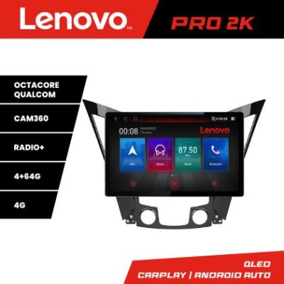 Navigatie Hyundai Sonata 2011-2015 K-259 Lenovo PRO 4+64 13 inch 2K android 4G DSP gps internet CarStore Technology foto