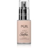 P&Uuml;R Cosmetics 4-in-1 Love Your Selfie make-up si corector 2 in 1 culoare LN2 30 ml