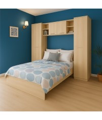 Dormitor Giulia, 4 Piese, Culoare SONOMA 120x200cm