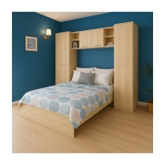 Dormitor Giulia, 4 Piese, Culoare SONOMA 160x200cm
