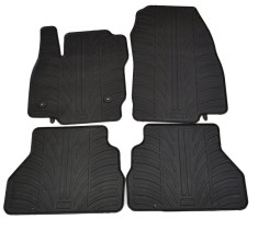 Set covorase auto din cauciuc Ford B-Max 2012-2015, Negru, Gledring, 4 buc. foto