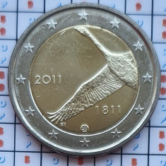 Finlanda 2 euro 2011 UNC - 200 Years of Finland National Bank - km 163 - E001