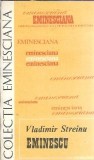 Eminescu Vladimir Streinu Eseistica Critica Literara Editura Junimea 1989 Coperta Carto