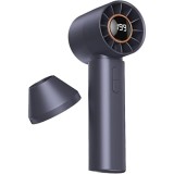 Ventilator portabil turbo fara elice, silentios, afisaj LED, incarcare Tip C