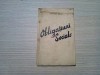 OBLIGATIUNI SOCIALE - Generalul Mitrea - Ziarul Universul, 1937, 73 p., Alta editura