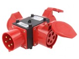Conector Alimentare AC Trifazat Spliter 32A 400VAC IP44