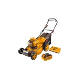Masina de tuns iarba 40 v cu 2 acumulatori 5 ah, 460 mm, 60 l - Ingco LMLI20186
