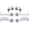 Kit brate suspensie / directie punte spate BMW Seria 5 E39 (09.1995 - 06.2003) - 6 piese QWP WSS1002