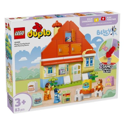 Lego duplo casa de familie a lui blue cu joc de memorie 10459 foto