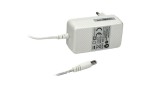 T&aacute;pegys&eacute;g POS POSC24100A-H-WH, 24V/1A/24W, horizont&aacute;lis adapter, biały, gniazdo AC:CEE 7/16. wtyk 2.1x5.5mm prosty