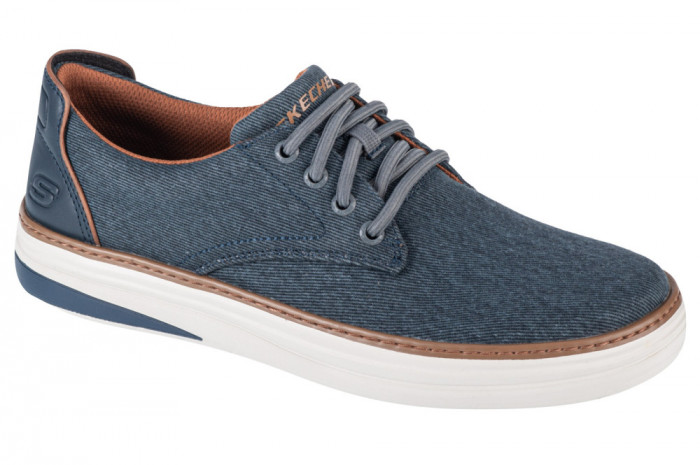 Pantofi pentru adidași Skechers Hyland - Ratner 205135-NVY albastru marin