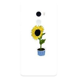 Husa silicon pentru Xiaomi Mi Mix 2, Sun Flower